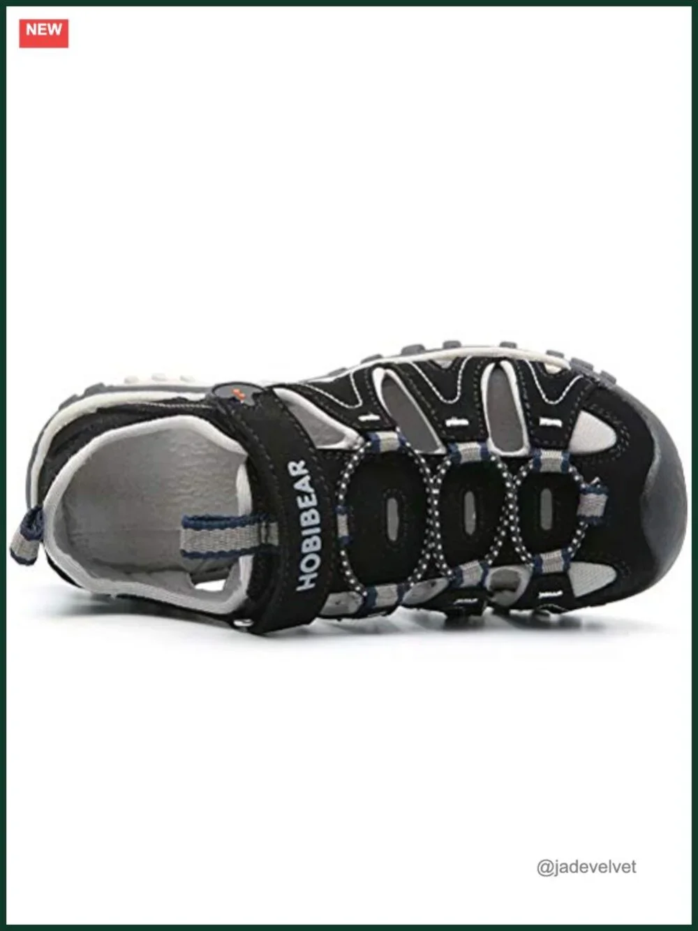 Toddler/Little Kid/Big Kid Closed-Toe Sport Water Sandals Hook-and-Loop